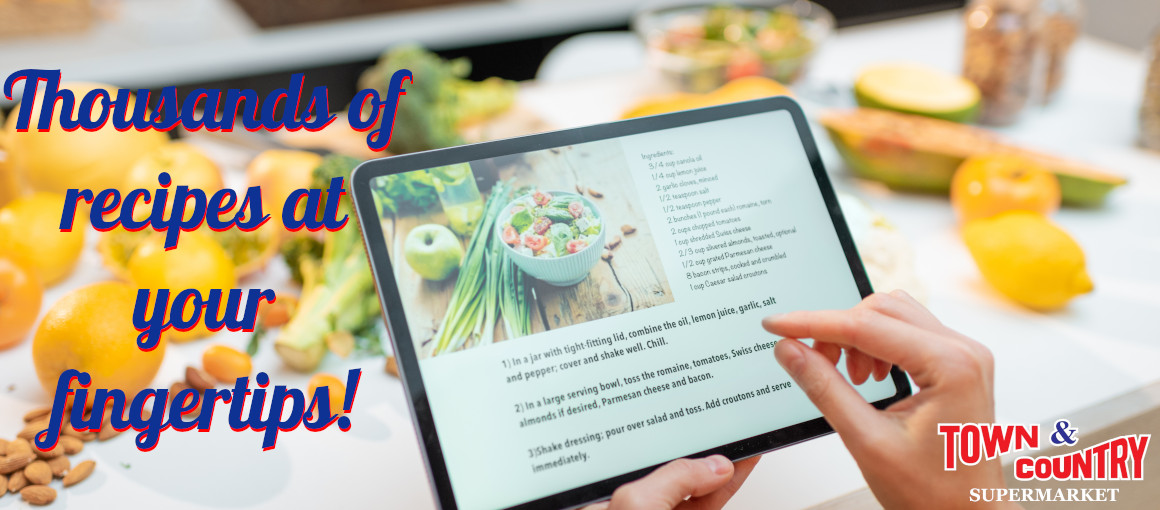 Thousands of recipes at your fingertips!